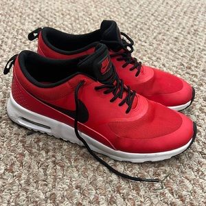 COPY - Red white and black Nike sneakers
